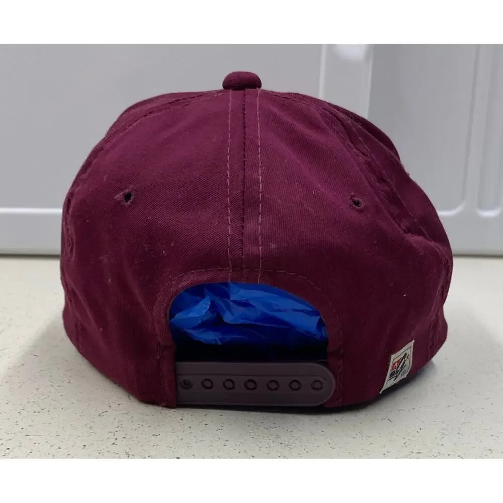 VTG 90s The Game NCAA Virginia Tech VT Hokies stitched snapback hat